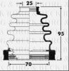 BORG & BECK BCB2864 Bellow, driveshaft